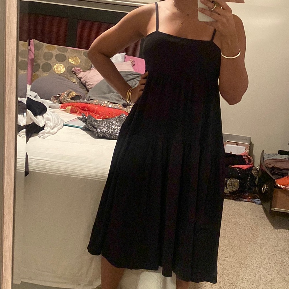 J.Crew black summer dress